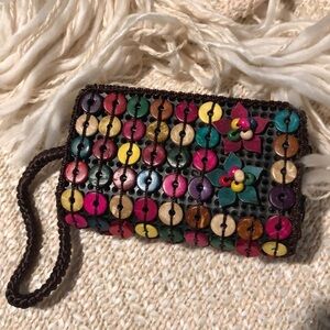 Small handmade wristlet